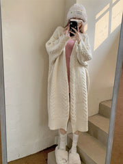 Grey Knit Cardigan  KF83025
