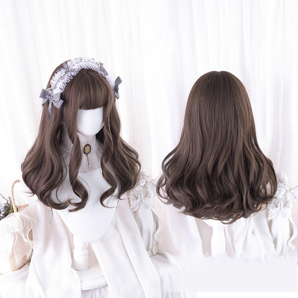 Daily micro-roll big wave wig  KF82689