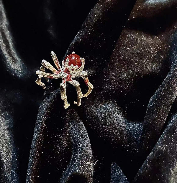 punk spider ring  KF82962