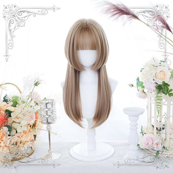 Lolita Long Straight Hair Wig  KF82829