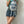 vintage denim backpack  KF21603