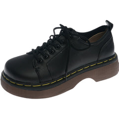 vintage leather shoes  KF83065
