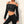 Punk black top KF90797