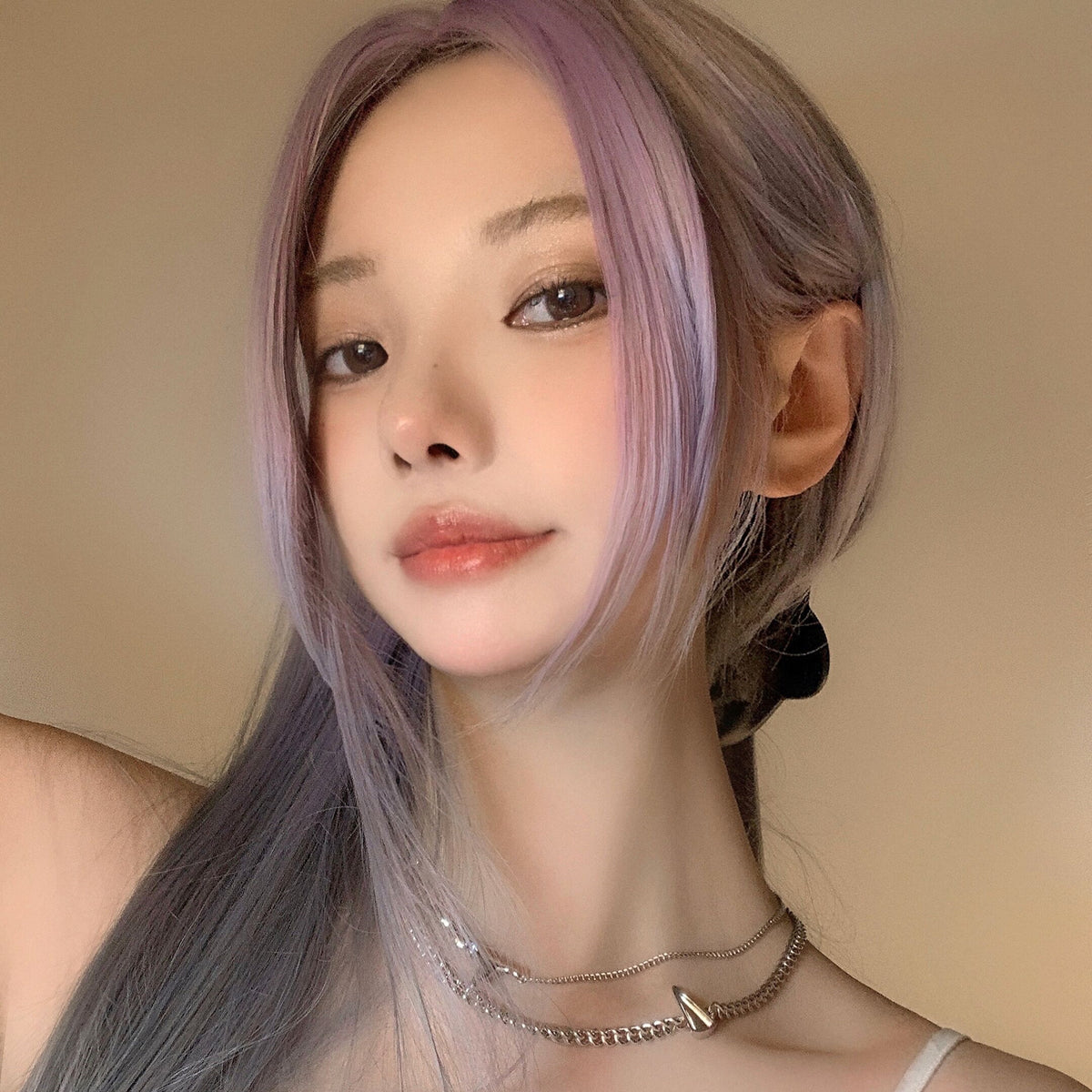 Purple gradient wig KF82103