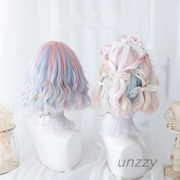 Harajuku short roll wig KF81231