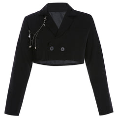 Punk black top KF9486