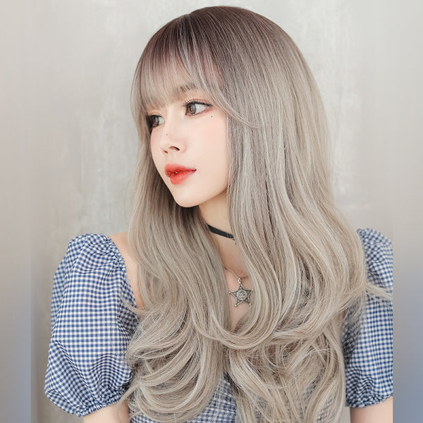 Cute wave wig KF80050