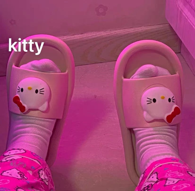 cute kt cat slippers KF90418