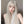 White long straight wig KF82023