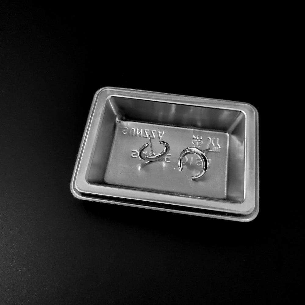 unzzy crescent earrings KF50100