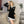 Chic black dress KF82058