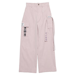 Pink Cargo Pants  KF9266