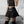 Dark pleated skirt KF81846