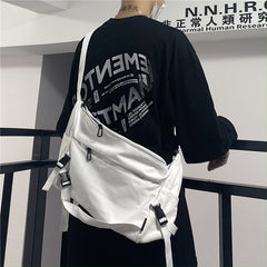 Canvas shoulder bag KF81358