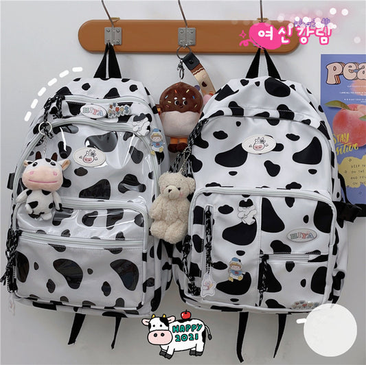 Harajuku Cow Backpack KF81996