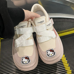 Harajuku Velcro canvas shoes  KF83185
