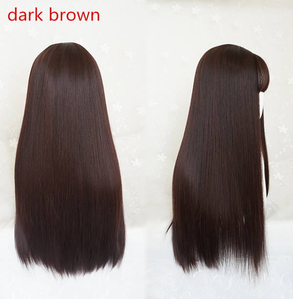 AIR BANGS LONG STRAIGHT WIG  KF40428