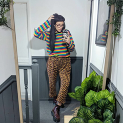 Rainbow sweater KF24006