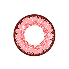 PINK CONTACT LENSES (TWO PIECE) KF21306