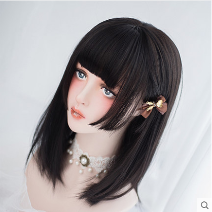 Harajuku long straight wig KF9264