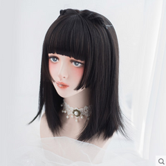 Harajuku long straight wig KF9264