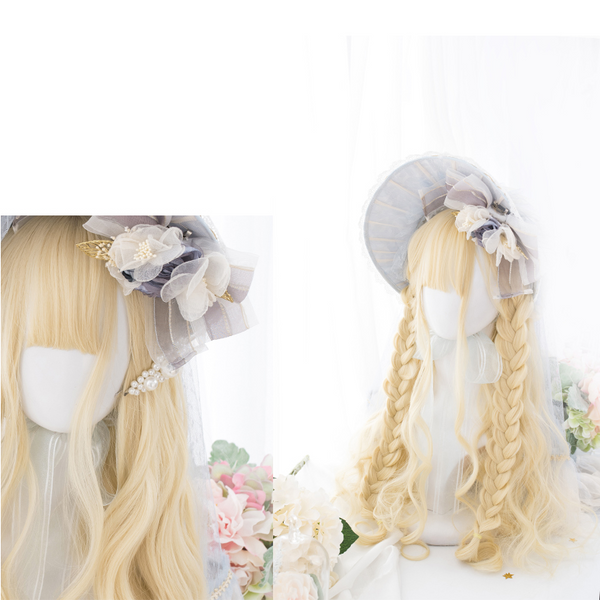 Harajuku long roll wig KF9267