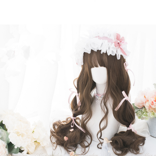 Harajuku long roll wig KF9267