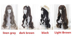 CUTE BIG WAVE LONG ROLL WIG KF40382