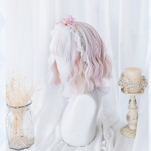 Harajuku short roll wig KF81231