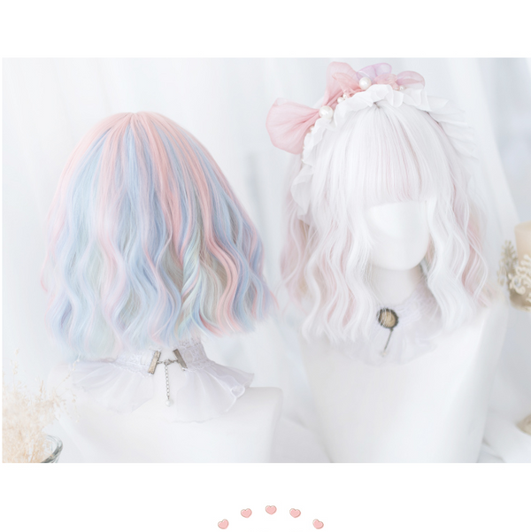 Harajuku short roll wig KF81231