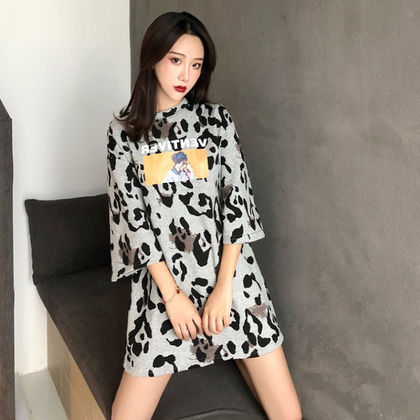 Ulzzang Cow T-shirt KF81497