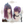 Personality purple wig KF81559
