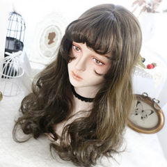 Wavy curly long hair wig KF81561
