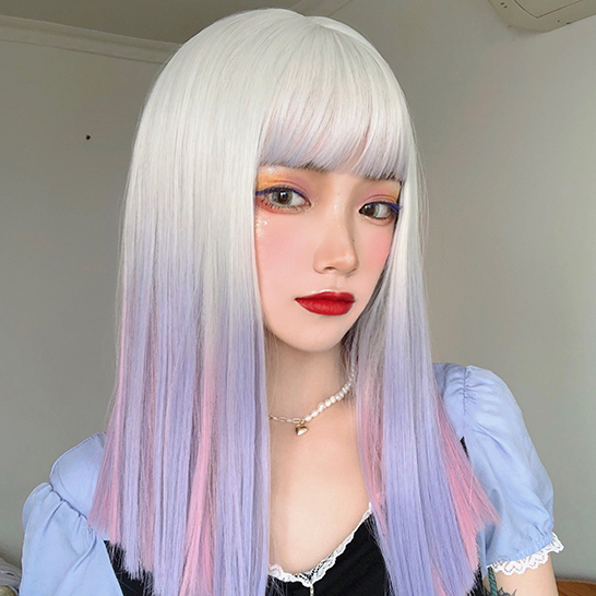 Lolita gradient wig KF50029