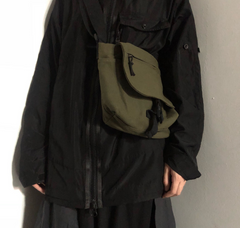 unzzy army green crossbody bag KF50093