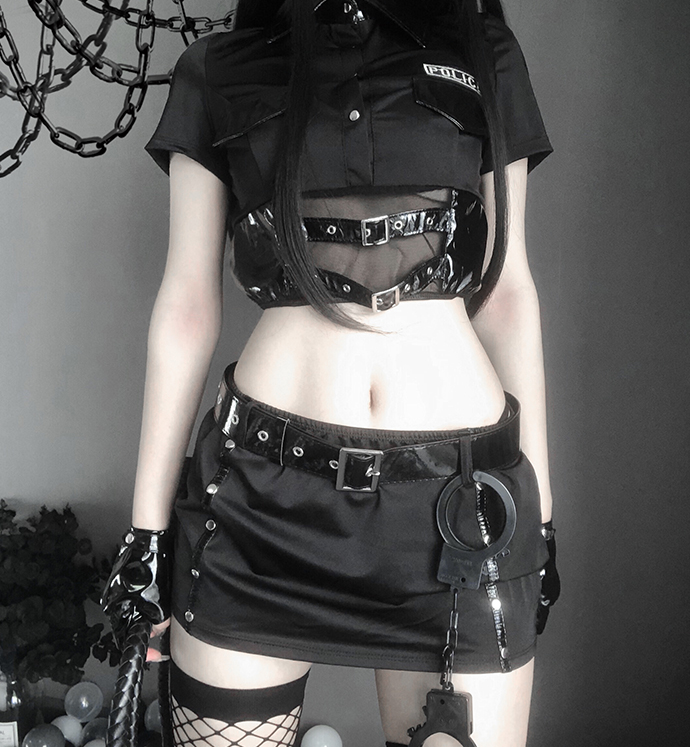Policewoman uniform set KF81640