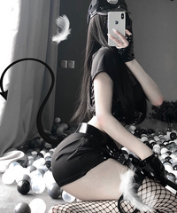 Policewoman uniform set KF81640