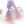 Purple pink gradient wig KF81848
