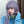 Purple long straight wig KF81921