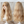 Golden long curly wig KF82114