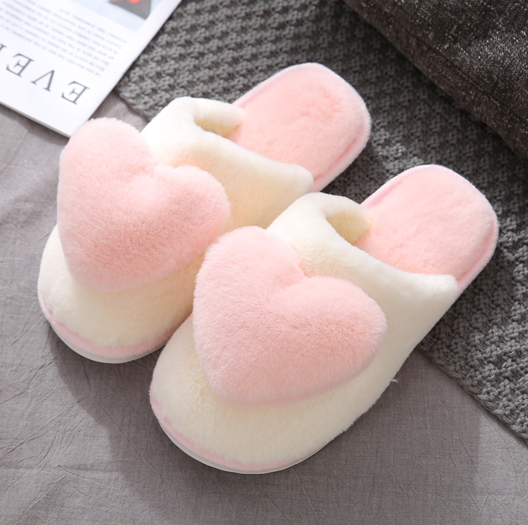 Cute love slippers   KF82329