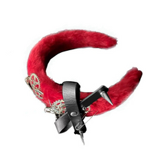 Punk metal chain headband  KF82366