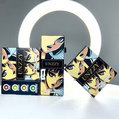 Grey contact lenses (two pieces) KF30387