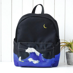 Ocean Waves Backpack KF30063