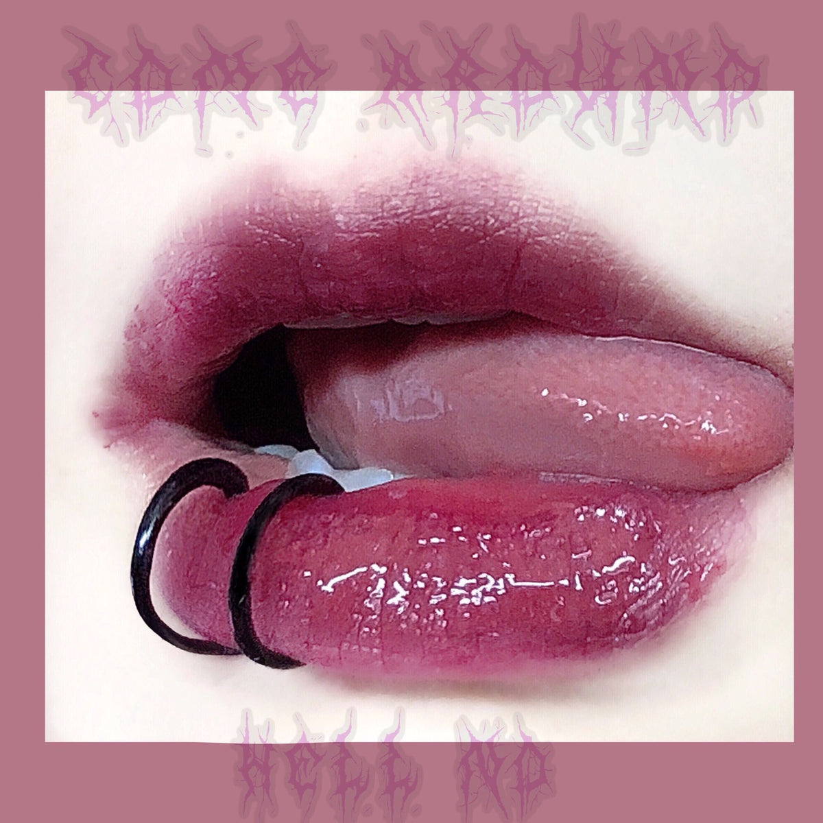 Punk lip clip KF90566