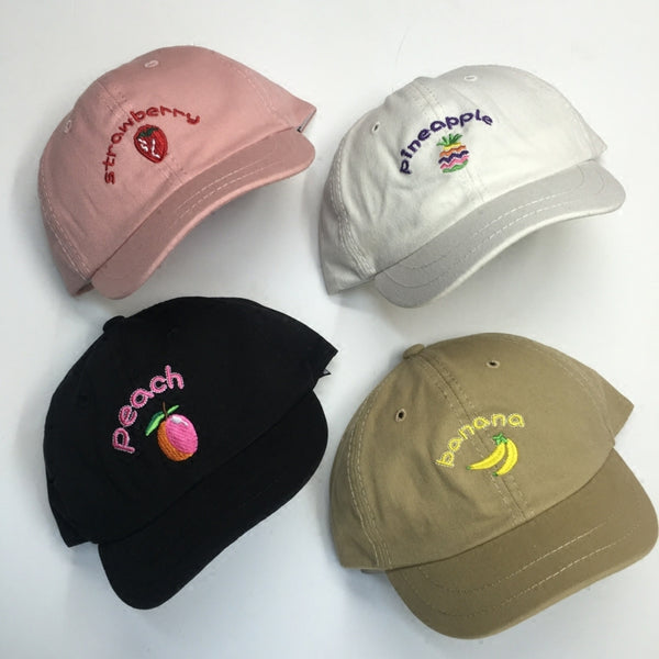 Fruit embroidery hat KF90551