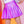Harajuku Laser PU high waist pleated skirt KF20055