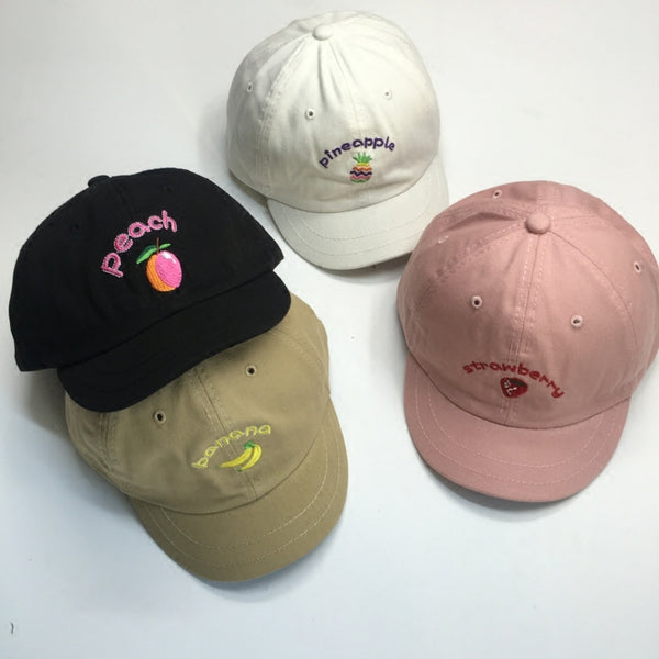 Fruit embroidery hat KF90551