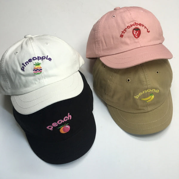 Fruit embroidery hat KF90551