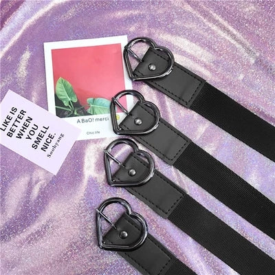 Retro love belt belt KF2366